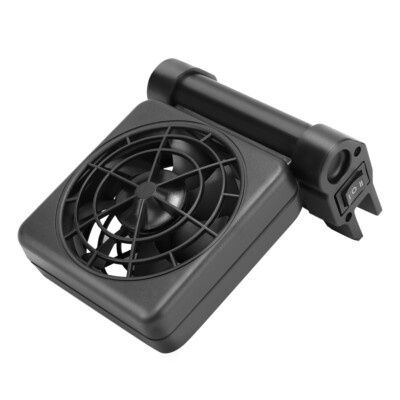 Ventilateur noir à clipser pour refroidir la surface d’un aquarium